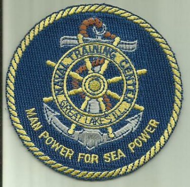 NAVAL TRAINING CENTER GREAT LAKES ILL.U.S.NAVY PATCH SAILOR SOLDIER WARRIOR USA