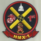 UNITED STATES MARINE CORPS HMX-1 USMC PATCH THE WHITE HOUSE HELICOPTER SQDN FLY