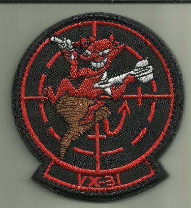 VX-31 DUST DEVILS U.S.NAVY PATCH NEW TOP GUN MOVIE AIRCRAFT PILOT SAILOR USA FLY