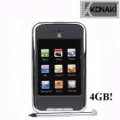 KONAKI DIGITAL TOUCH PERSONAL MEDIA PLAYER WITH CAMERA