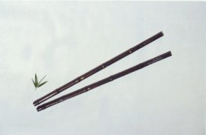 JY-114-Special III Black Bamboo Flute W/T Double Copper Joints