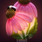 Coneflower & Bee Nightlight - Ibis & Orchid Designs