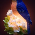 Bluebird on Cherry Nightlight - Ibis & Orchid Designs