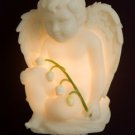 Cherub with Lily Nightlight - Ibis & Orchid Designs