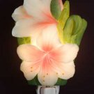 White Daylily Nightlight - Ibis & Orchid Designs