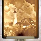 Portland Head Lighthouse Flat Lithophane Nightlight