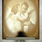 First Kiss Flat Lithophane Nightlight