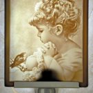 Songbird Flat Lithophane Nightlight