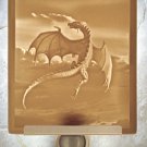 Flight of the Dragon Flat Lithophane Nightlight