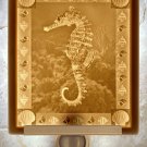 Seahorse Flat Lithophane Nightlight