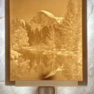 Half Dome Flat Lithophane Nightlight
