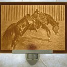 School Days Horse Flat Lithophane Nightlight