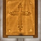 Cross Flat Lithophane Nightlight