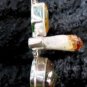 CITRINE CRYSTAL DRUSY & PEARL STERLING SILVER PENDANT