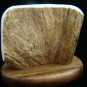 Mammoth, Mastodon Large Hand Carved Real Moose Antler -Wood Stand - Made in Alaska